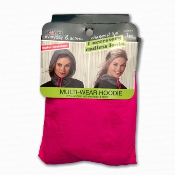 scunci Accessories - Scunci Multi Wear Hoodie and Neckwarmer